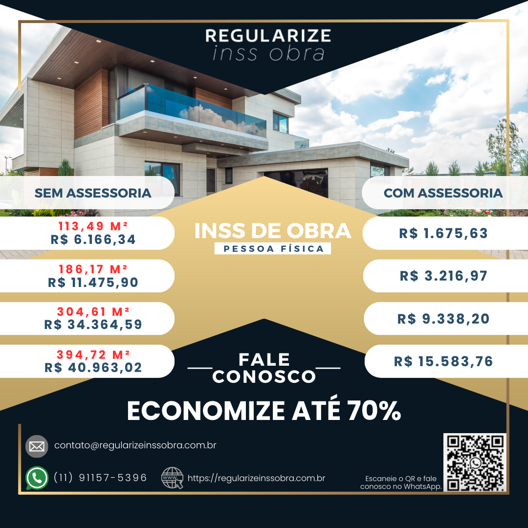 Regularize Obra Inss
